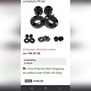 Leveling kit for dodge Ford chevy